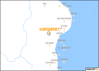 map of Kiandarat