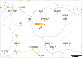 map of Kiangai