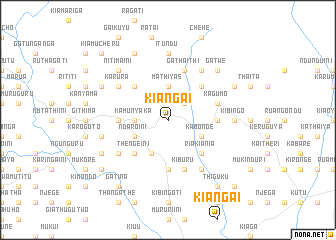 map of Kiangai