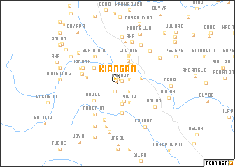 map of Kiangan