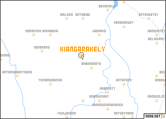 map of Kiangarakely