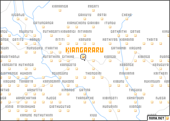 map of Kiangararu