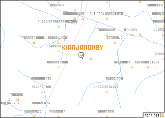 map of Kianjanomby