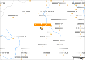 map of Kianjasoa