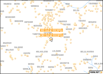 map of Kianraiikun