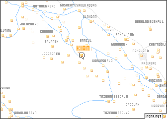 map of Kīān