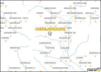 map of Kiarajangkung