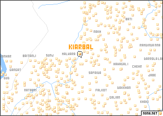 map of Kiārbāl