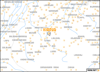 map of Kīārūd