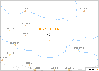 map of Kiaselela