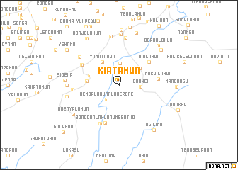 map of Kiatahun