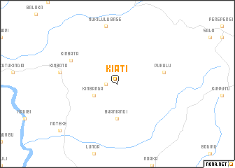 map of Kiati