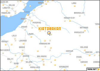 map of Kiatobakan