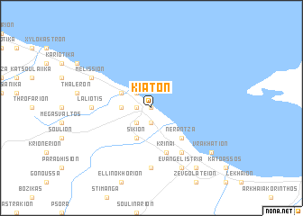 map of Kiáton