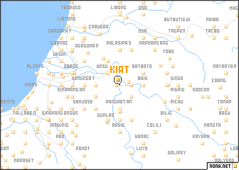 map of Kiat