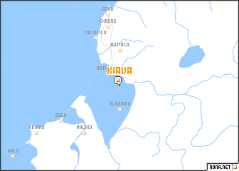 map of Kiava