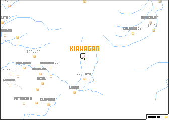 map of Kiawagan