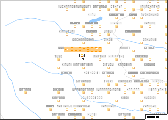 map of Kiawambogo