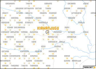 map of Kiawanjugu