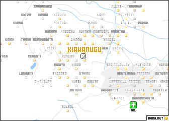 map of Kiawanugu