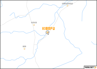 map of Kibafu