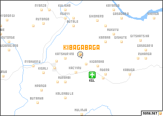 map of Kibagabaga