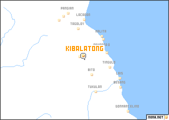 map of Kibalatong