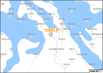 map of Kibala