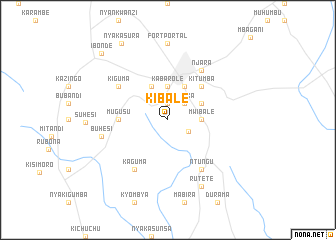 map of Kibale