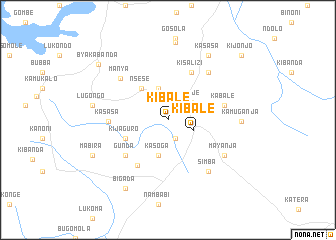 map of Kibale