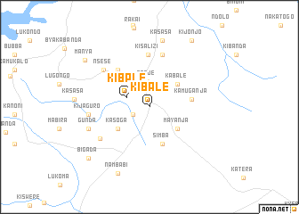 map of Kibale