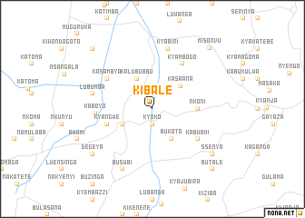 map of Kibale