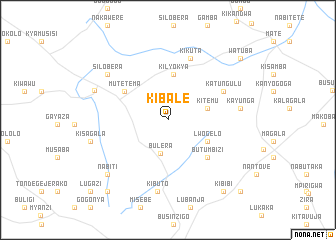 map of Kibale