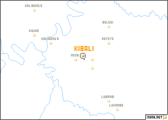 map of Kibali