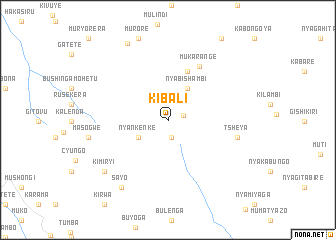 map of Kibali