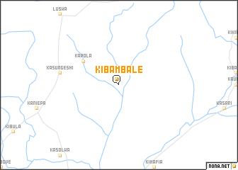 map of Kibambale