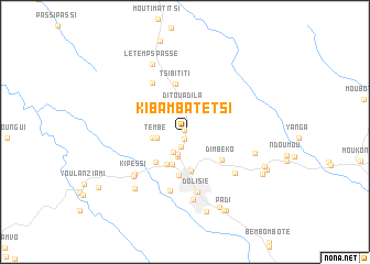 map of Kibambatetsi