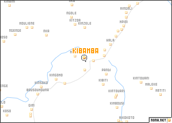 map of Kibamba