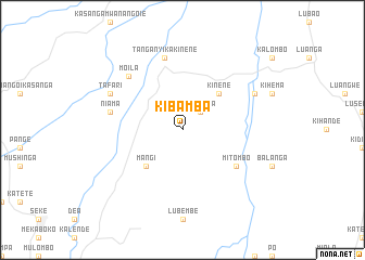 map of Kibamba