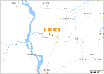 map of Kibamba