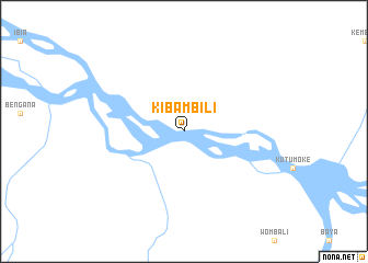 map of Kibambili