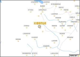 map of Kibanda