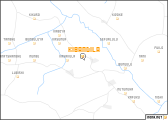 map of Kibandila