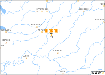 map of Kibandi