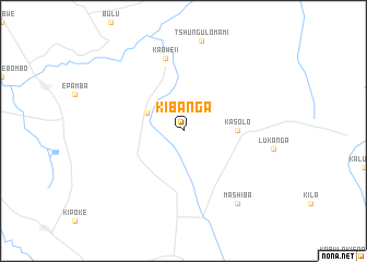 map of Kibanga