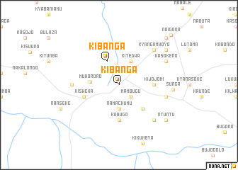 map of Kibanga