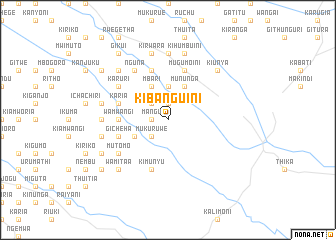 map of Kibanguini