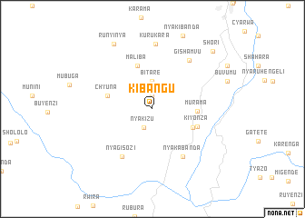 map of Kibangu