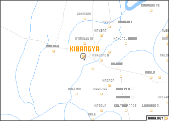 map of Kibangya