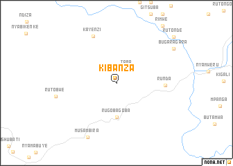 map of Kibanza